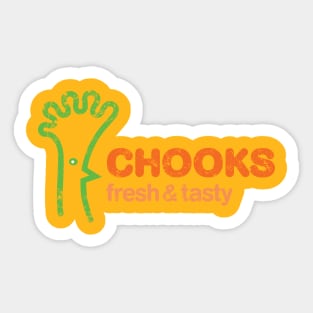 CHOOKS Sticker